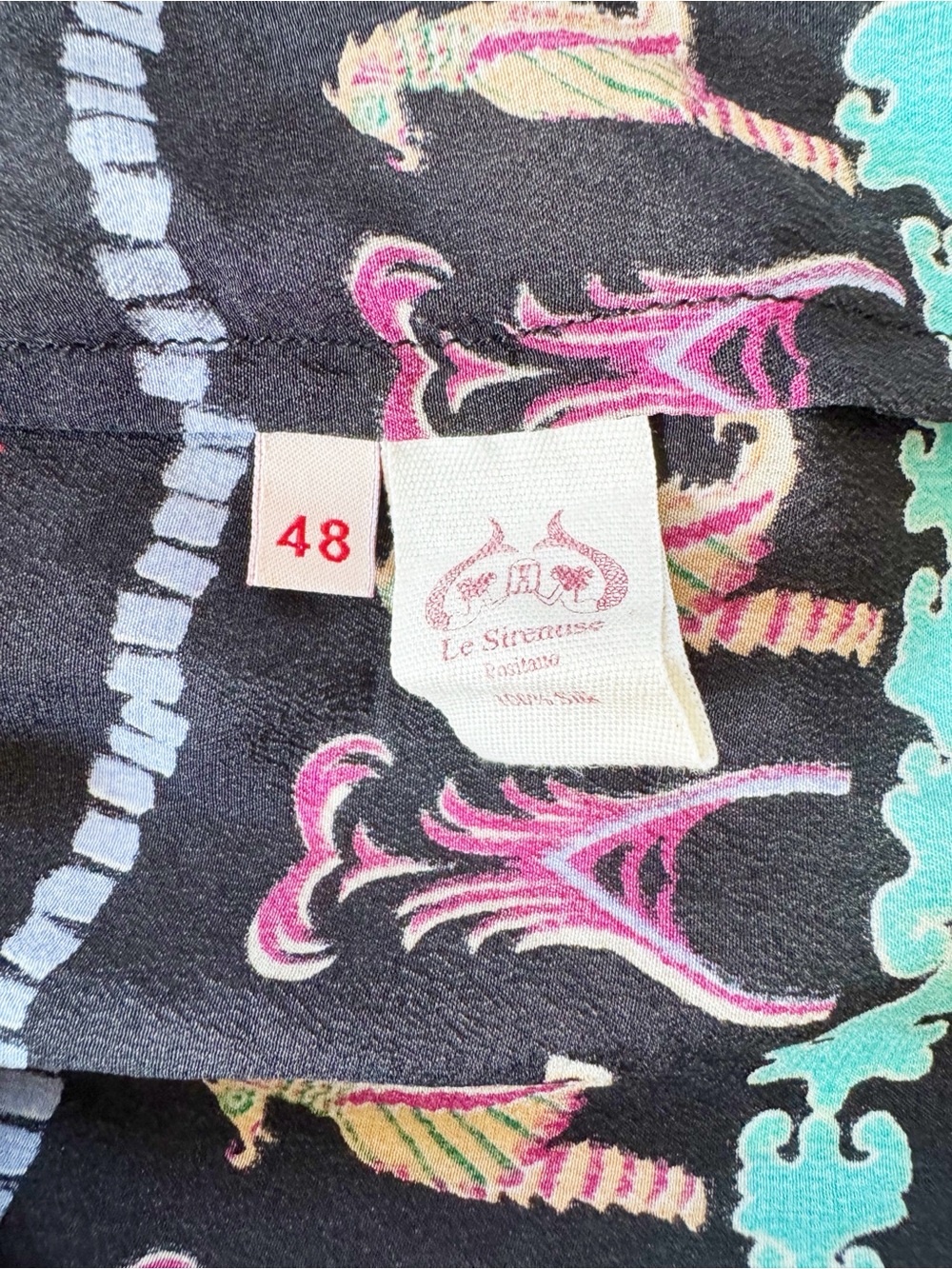Emporio Sirenuse Positano Silk Maxi Skirt | IT 48 - Picture 6 of 9